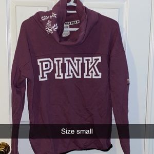 Pink sweater, high neck, great condition